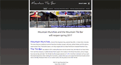 Desktop Screenshot of mountaintikibar.com